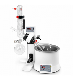 DLAB RE100-S Rotary Evaporatör Vertikal 20.... 200 rpm / 180 °C Manuel Lift
